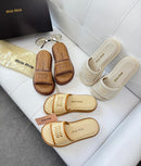 Chinelo Slide miu miu